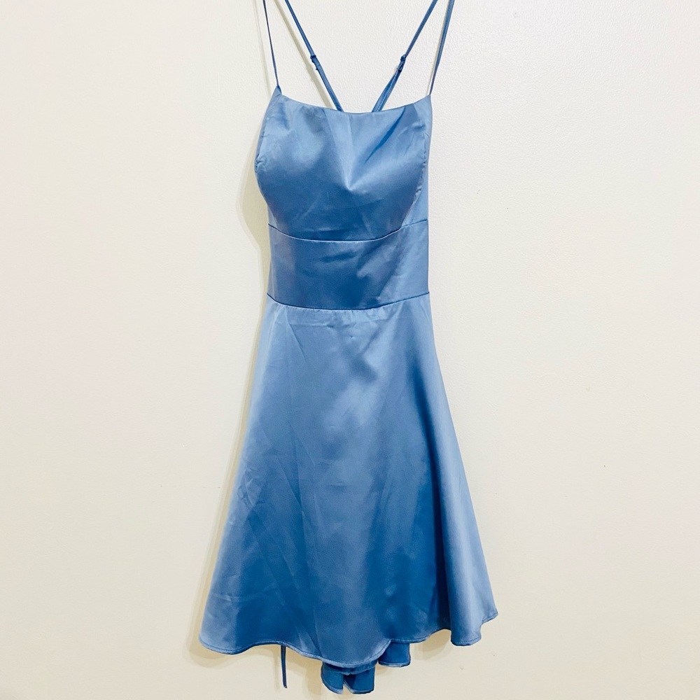 Light Blue Windsor Homecoming/Prom Dress